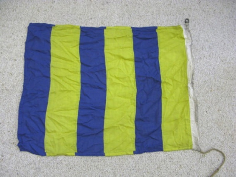International Code G (Signal flag); A_2010-097 | eHive