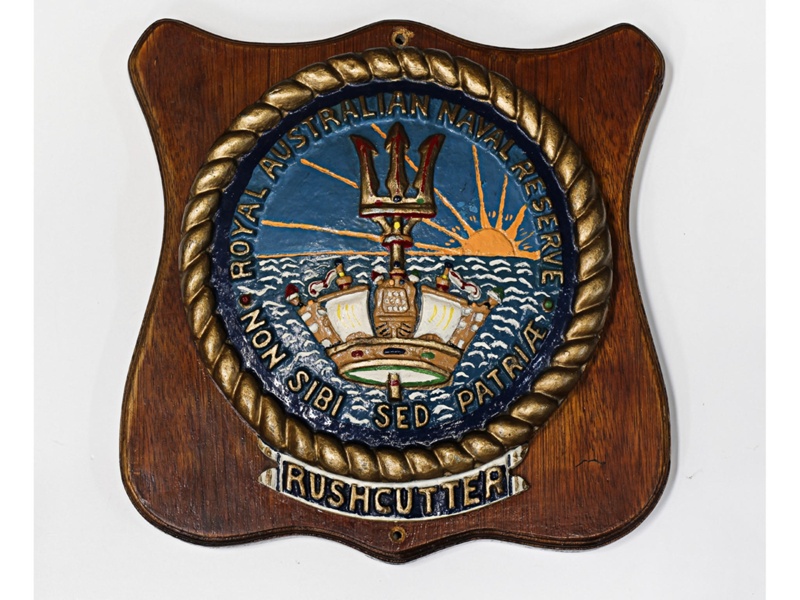 HMAS Rushcutter Plaque; A_2023-004 | eHive