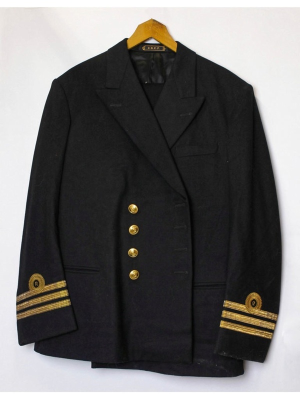 Royal Australian Navy Commanders uniform belonging to Tom Moorehead; A ...