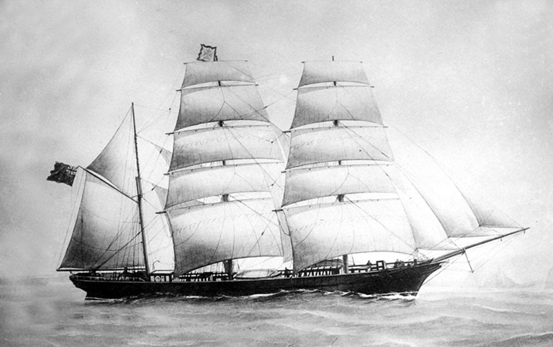 Barque Mary Blair; P Om C 17b 