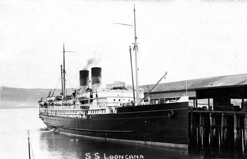 Bass Strait ferry LOONGANA at Inspection Head; P_OM_E_71e | eHive