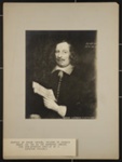 Portrait of Edward Winslow, Governor of Plymouth Colony and One of the Mayflower Company (the only authentic portrait of a Mayflower Pilgrim.); Burbank, A. S. (Alfred Stevens); 1892; 1977:0073:0016