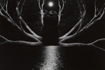 Untitled [Moon, trees, and water]; Schiff, Daryll; 1971; 1972:0280:0001