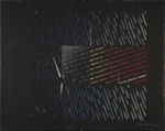 Untitled [Abstracted flag]; Warner, Philip; ca. 1980; 1981:0123:0043