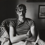 Untitled [Man with glasses]; Gilbert, Douglas; 1971; 1972:0271:0001