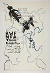 RWF MFA thesis exhibition poster; Fichter, Robert; ca. 1966; 1971:0414:0002