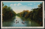 Canoeing Down the French Broad River Between Brevard, N.C. and Asheville; C. T. American Art; 1922; 1977:0079:0538 