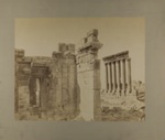 Colonnes du temple du Soleil- Syrie; Bonfils, Félix; c.a. 1870; 1979:0112:0007