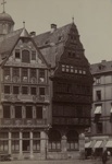 Altes Haus auf dem Romerberg; Hertel, C.; ca. 1860s; 1979:0106:0001