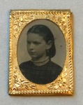 [Girl Wearing Large Pearls]; Unknown; Ca. 1860; 1975:0029:0020