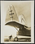 Untitled [Tail of Sikorsky S-42.]; Bourke-White, Margaret; 1934; 2009:0030:0001