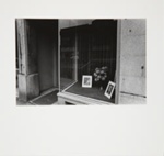 Untitled [Storefront window memorial]; Brese, Denis; 1973; 1973:0061:0011