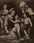 Madonna and Child with St Elisabeth, the Infant St John, and Two Angels; Del Sarto, Andrea; Hanfstaengl, Franz; undated; 1977:0028:0001 Madonna and Child with St Elisabeth, the Infant St John, and Two Angels; Del Sarto, Andrea; Hanfstaengl, Franz; undated; 1977:0028:0001