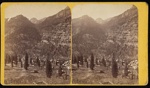 [Stereographic view of Ouray, Colorado]; Unknown; ca. 1875; 1975:0025:0690