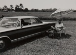 Untitled [Car and umbrella]; Hynes, Arthur; undated; 2009:0091:0004
