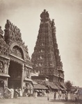 Madura [sp]-Madras Presidency, the Eastern Gopura [sp]; Nicholas & Co.; ca. 1880s; 1978:0130:0002