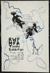 RWF MFA thesis exhibition poster; Fichter, Robert; ca. 1966; 1971:0414:0001
