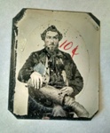 [Man Sits For a Portrait]; Unknown; Ca. 1860; 1975:0029:0130