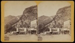 [Stereographic view of Third Street, Ouray, Colorado]; Unknown; ca. 1875; 1975:0025:0582