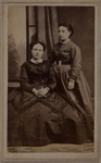 [Portrait of Two Women]; E. Lecocq; Undated ; 1975:0031:0135