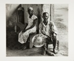 [Group Portrait of Man and Woman Sitting]; Rosenblum, Walter; 1959; 1973:0026:0004