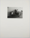 Untitled [Woman sitting next to television]; Ranlett, Grant; 1972; 1974:0003:0008