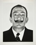 Dali's Moustache; Halsman, Philippe; 1953; 1987:0014:0008