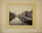 Amsterdam. Quai des Princes (Prinzengracht), vue prise du Prinzensluis; Braun, Adolphe; ca. 1860; 1982:0004:0001