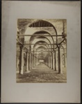 Le Caire, Int. de la Mosquée d'Amrou (Mosque of ʻAmr ibn al-ʻĀṣ, Cairo, Egypt). ; Bonfils, Félix; c.a. 1870s; 1979:0112:0010