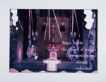 Untitled [Pause beside the shrine...]; Dibert, Rita; 1994; 2000:0136:0014