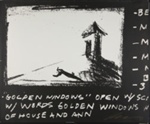 Untitled [Golden Windows]; Wilson, Robert; 1981; 1981:0123:0044