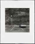 Untitled [Car parked in front of wall]; Cooper, John; ca. 1983; 1983:0016:0014