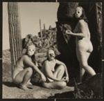 Untitled [Three masked women]; Dutton, Allen; ca. 1970s; 2000:0142:0001