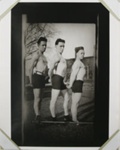 Untitled [Three body builders]; Gay, Arthur; ca. 1920s -- 1940s; 1981:0013:0009
