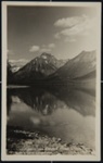 CLOUD REFLECTION LAKE MCDONALD MARBLE PHOTO GLACIER PARK.; Marble, R.E.; c.a. 1910; 1975:0041:0117 CLOUD REFLECTION LAKE MCDONALD MARBLE PHOTO GLACIER PARK.; Marble, R.E.; c.a. 1910; 1975:0041:0117