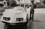 Untitled [Man cleaning car]; Laytin, Peter; Undated; 1977:0094:0017