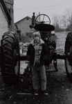 Untitled [Boy and tractor]; Fisher, Charles; 1972; 1973:0094:0001