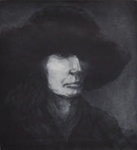 Woman in a Velvet Hat; Kadish, Katherine; 1975; 1990:0023:0001