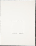 Untitled, (Two parallel vertical lines with numbers, 1977). ; Friedlaender, Bilgé; 1977; 1980:0013:0007