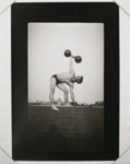 Untitled [Body builder on roof]; Gay, Arthur; ca. 1920s -- 1940s; 1981:0013:0015