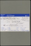 TV Dinner-New York State Budget Workshop; TV Dinner; 1/06/1996; 2022:0008:1013 TV Dinner-New York State Budget Workshop; TV Dinner; 1/06/1996; 2022:0008:1013