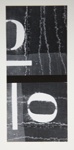[Untitled, wall with the number zero painted with stencil]; Wells, Alice; ca. 1962; 1972:0287:0223