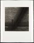 Untitled [Stairway with brick wall]; Cooper, John; ca. 1983; 1983:0016:0004