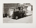 Untitled [Man with Volkswagen truck]; deLory, Gregory; ca. 1974; 1977:0094:0012