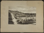 [Painting of a Pilgrim's house and landscape]; Burbank, A. S. (Alfred Stevens); 1892; 1977:0073:0019