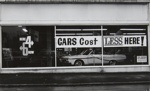 Untitled [Cars Cost Less Here!]; Mertin, Roger; ca. early 1960s; 1998:0005:0048