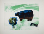Untitled [Rino]; Fichter, Robert; 1970; 1971:0617:0001
