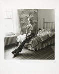 Untitled [Girl on bed]; Kaida Knapp, Tamarra; ca. 1977; 2011:0025:0014