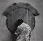 Untitled [Man at wall]; Traub, Charles H.; 1970; 1972:0283:0001