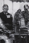 Untitled [Man behind plastic]; Margolis, Michael; ca. late 1960s; 1971:0523:0001